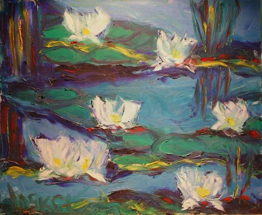 Rye Waterlilies in the wind